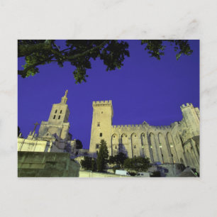Europa, Frankreich, Provence, Avignon. Palais des Postkarte