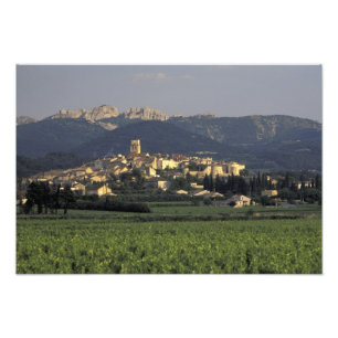 Europa, Frankreich, Provence, Vaucluse, SSablet, Fotodruck