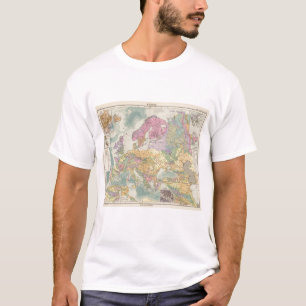 Europa - geologische Karte von Europa T-Shirt