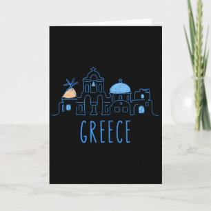 Europa Griechenland Athen Santorini Familienurlaub Karte