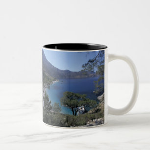 Europa, Griechenland, Karpathos, Dodekanes; Apella Zweifarbige Tasse