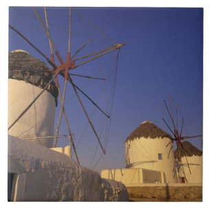 Europa, Griechenland, Kykladen, Mykonos, 2 Fliese