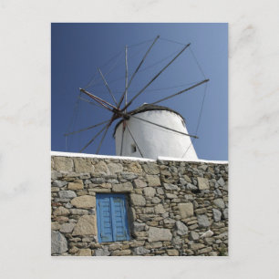 Europa, Griechenland, Mykonos. 2 Postkarte