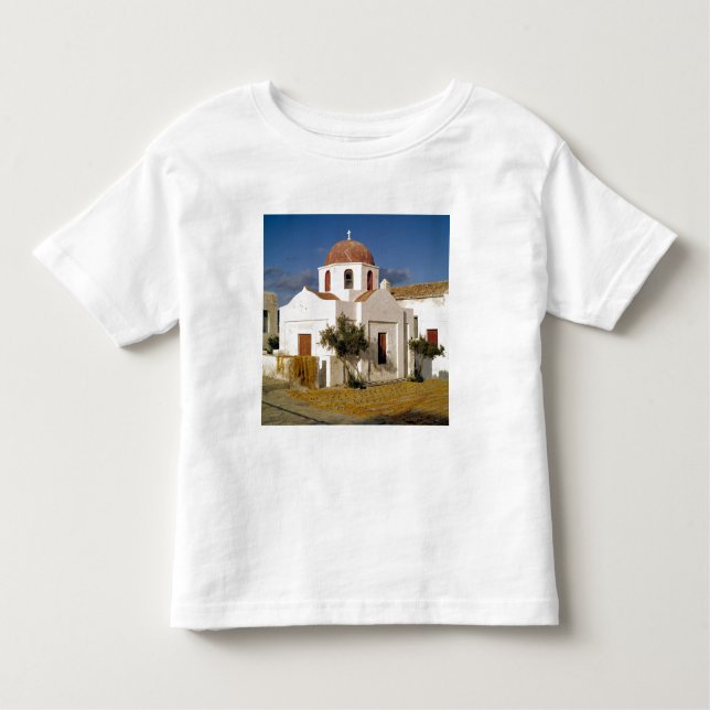 Europa, Griechenland, Mykonos. Fischernetze trocke Kleinkind T-shirt (Vorderseite)