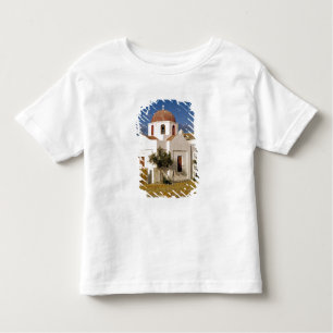 Europa, Griechenland, Mykonos. Fischernetze trocke Kleinkind T-shirt