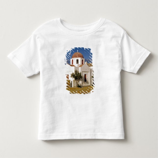 Europa, Griechenland, Mykonos. Fischernetze trocke Kleinkind T-shirt (Vorderseite)