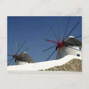 Europa, Griechenland, Mykonos. Postkarte