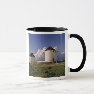 Europa, Griechenland, Mykonos. Weiß getüncht Tasse