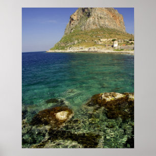 Europa, Griechenland, Peloponnes, Monemvasia. Die Poster