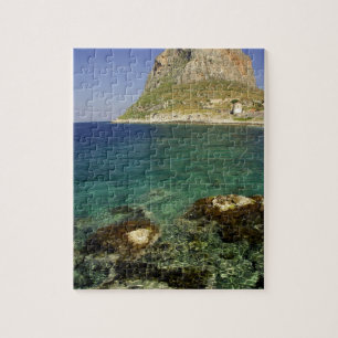Europa, Griechenland, Peloponnes, Monemvasia. Die Puzzle