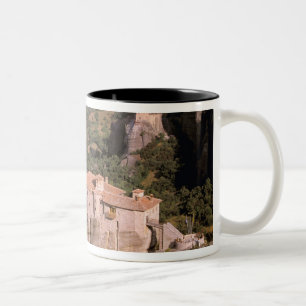 Europa, Griechenland, Thessalien, Meteora, Kastrak Zweifarbige Tasse