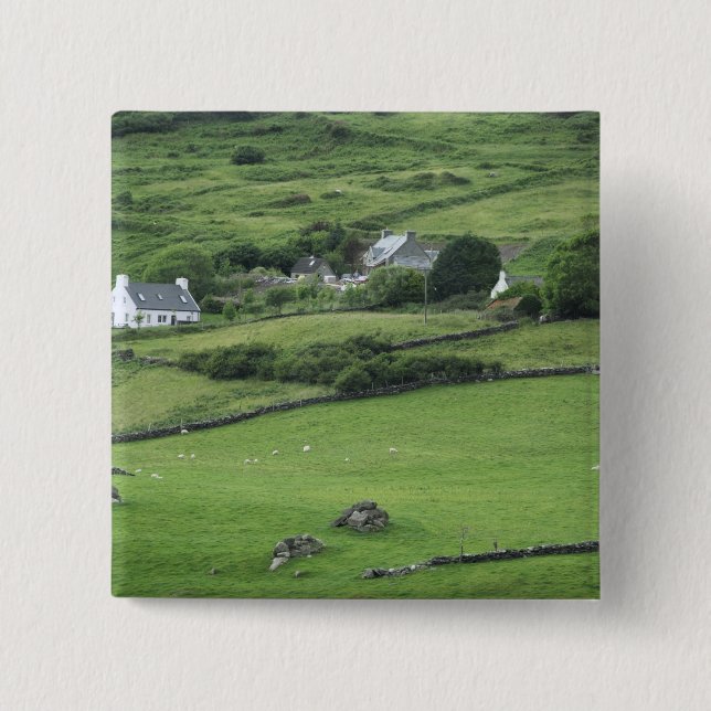 Europa, Irland, Kerry County, Ring of Kerry. Button (Vorderseite)
