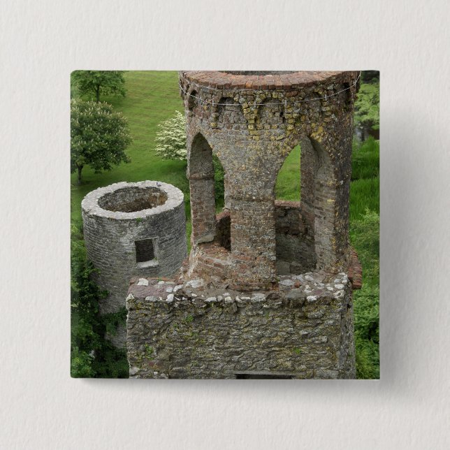 Europa, Irland, Schloss Blarney. DIESES BILD Button (Vorderseite)