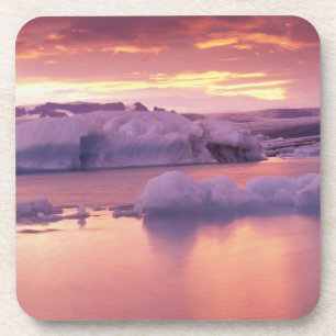 Europa, Island, Jokulsarlon-Lagune Untersetzer