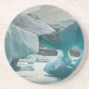 Europa, Island, JokUSArlon. Eisbergformationen Getränkeuntersetzer