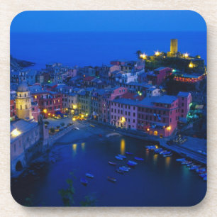 Europa, Italien, Cinque Terre, Vernazza. Hanglage Untersetzer