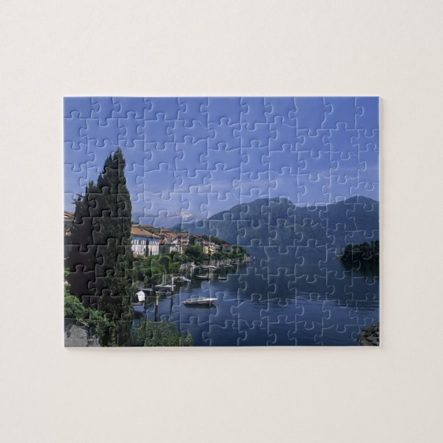 Europa, Italien, Comer See, Tremezzo. Nord Puzzle (Horizontal)