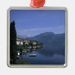 Europa, Italien, Comer See, Tremezzo. Nördlich Silbernes Ornament