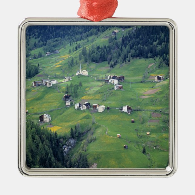 Europa, Italien, Dolomiten-Alpen. Dieses kleine Do Ornament Aus Metall (Vorne)
