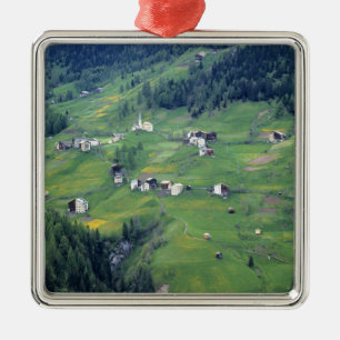 Europa, Italien, Dolomitenalpen. Dieses kleine Dor Ornament Aus Metall
