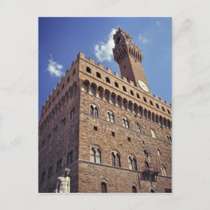 Europa, Italien, Florenz. Der mittelalterliche Pal Postkarte