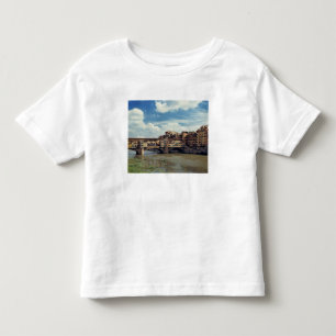 Europa, Italien, Florenz. Die Ponte Vecchio Kleinkind T-shirt