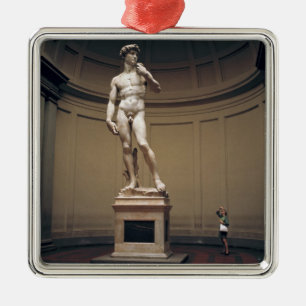 Europa, Italien, Florenz. Die tatsächliche Größ Silbernes Ornament