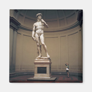 Europa, Italien, Florenz. Die tatsächliche Größe Magnet