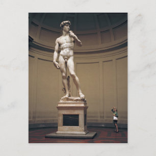 Europa, Italien, Florenz. Die tatsächliche Größe Postkarte