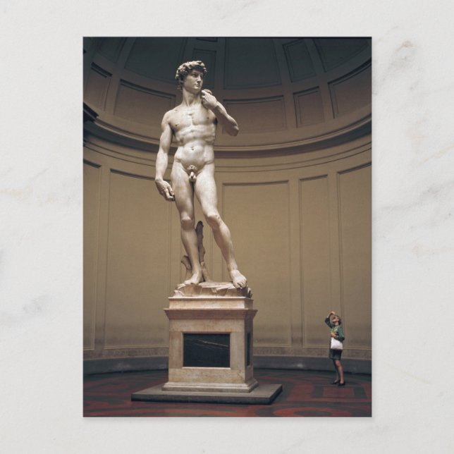 Europa, Italien, Florenz. Die tatsächliche Größe Postkarte (Vorderseite)