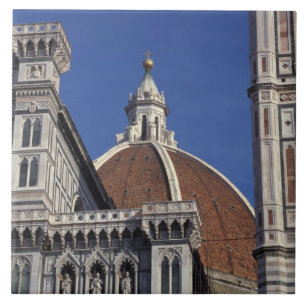 Europa, Italien, Florenz. Dom Fliese