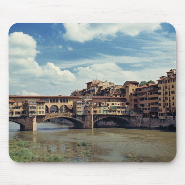 Europa, Italien, Florenz. Ponte Vecchio Mousepad (Vorne)