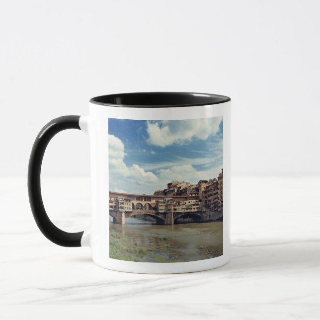 Europa, Italien, Florenz. Ponte Vecchio Tasse (Links)