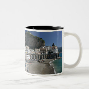 Europa, Italien, Kampanien, (Amalfi-Küste), Amalfi Zweifarbige Tasse