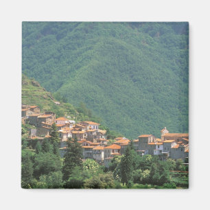 Europa, Italien, Ligurien, Riviera di Ponente, 3 Magnet