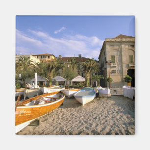 Europa, Italien, Ligurien, Riviera di Ponente, 4 Magnet