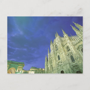 Europa, Italien, Lombardei, Mailand. Der Dom, Postkarte