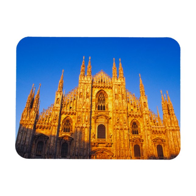 Europa, Italien, Mailand, Dom von Mailand Magnet (Horizontal)