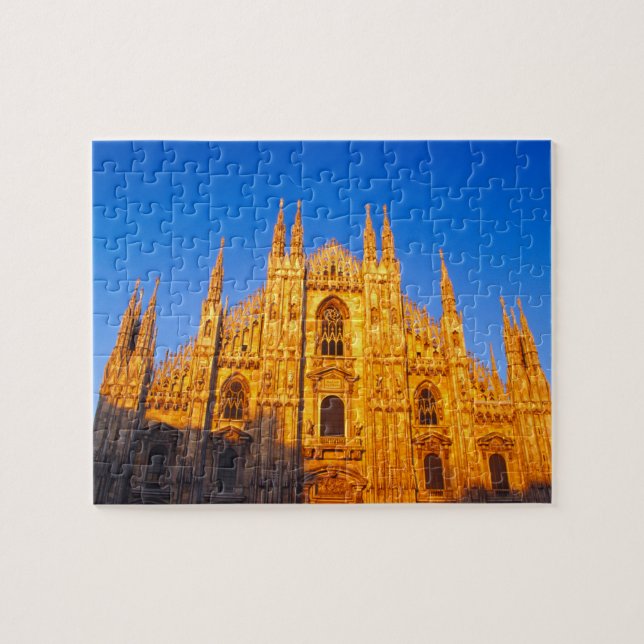 Europa, Italien, Mailand, Kathedrale von Mailand Puzzle (Horizontal)