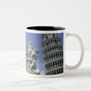Europa, Italien, Pisa, Schießturm von Pisa Zweifarbige Tasse