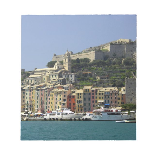 Europa, Italien, Portovenere aka Porto Venere. Notizblock (Vorderseite)