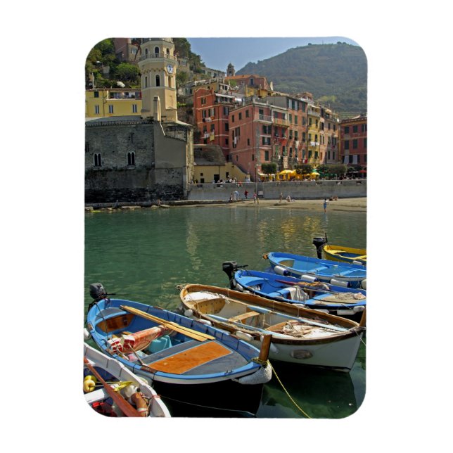 Europa, Italien, Region Ligurien, Cinque Terre, 2 Magnet (Vertikal)