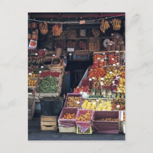 Europa, Italien, Region Venedig. Farbige Früchte Postkarte