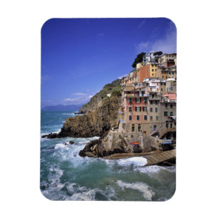 Europa, Italien, Riomaggiore. Riomaggiore Magnet
