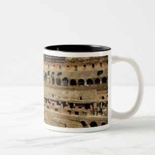 Europa, Italien, Rom. Das Colosseum (alias Zweifarbige Tasse