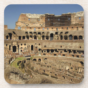 Europa, Italien, Rom. Das Kolosseum (auch Untersetzer