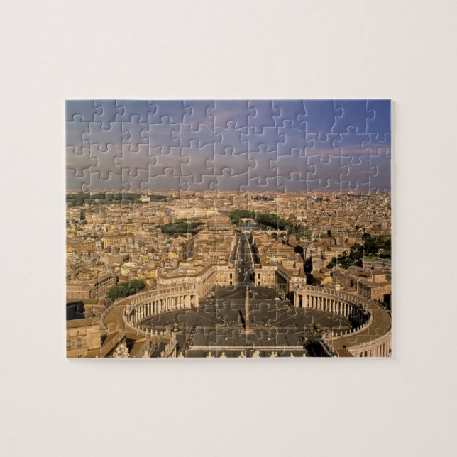 Europa, Italien, Rom, Der Vatikan. Aussicht von St Puzzle (Horizontal)