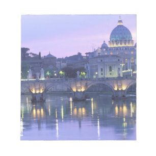 Europa, Italien, Rom, Der Vatikan. St. Peter & Notizblock
