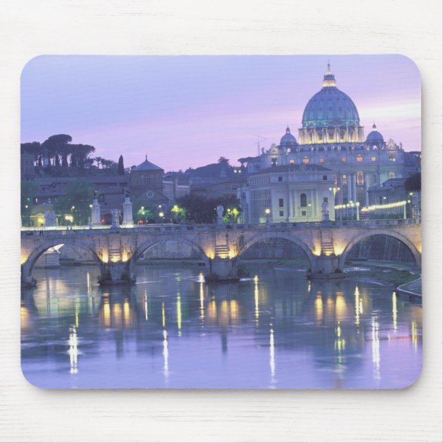 Europa, Italien, Rom, Der Vatikan. St. Peter's & Mousepad (Vorne)