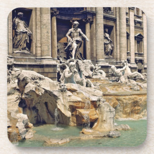 Europa, Italien, Rom. Münzen liegen auf dem Boden Getränkeuntersetzer